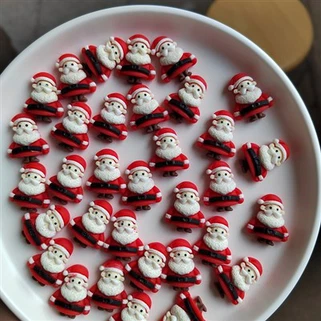 Ông già Noel Giáng sinh Cabochons