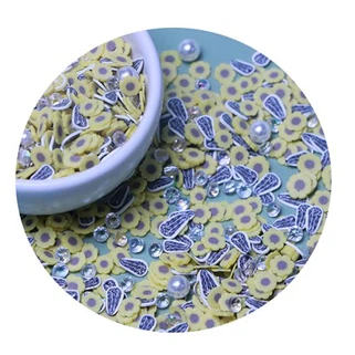 Đất sét polymer hoa hướng dương Mini Smile